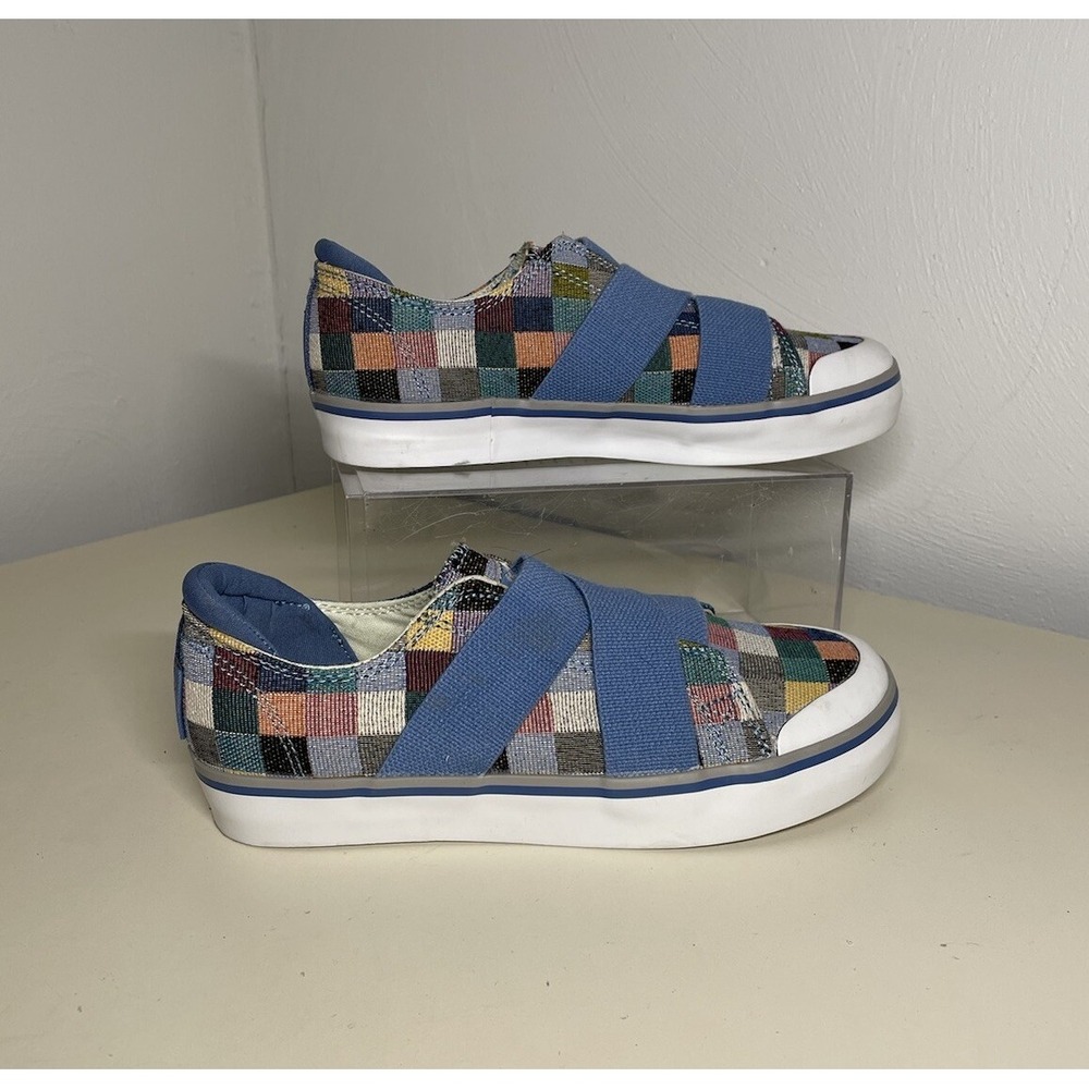 KEEN Elsa III Gore Slip-on Shoes Womens Size 7 Harbor Quiet Blue Multi Casual